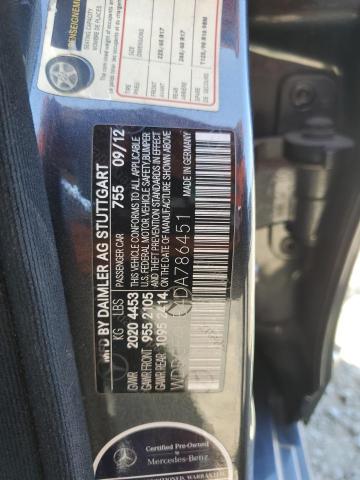 Продажа на аукционе авто 2013 Mercedes-benz C 250, vin: WDDGF4HB4DA786451, номер лота: 84918685