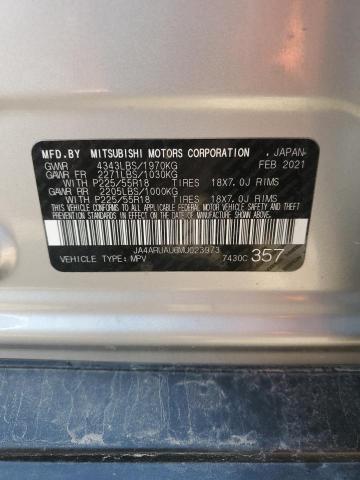 Продаж на аукціоні авто 2021 Mitsubishi Outlander Sport, vin: JA4ARUAU6MU023973, номер лоту: 82445055