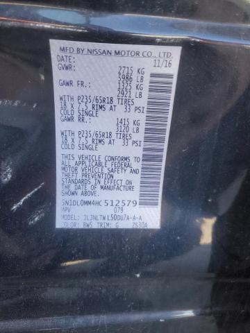 Aukcja sprzedaży 2017 Infiniti Qx60, vin: 5N1DL0MM4HC512579, numer aukcji: 87184075