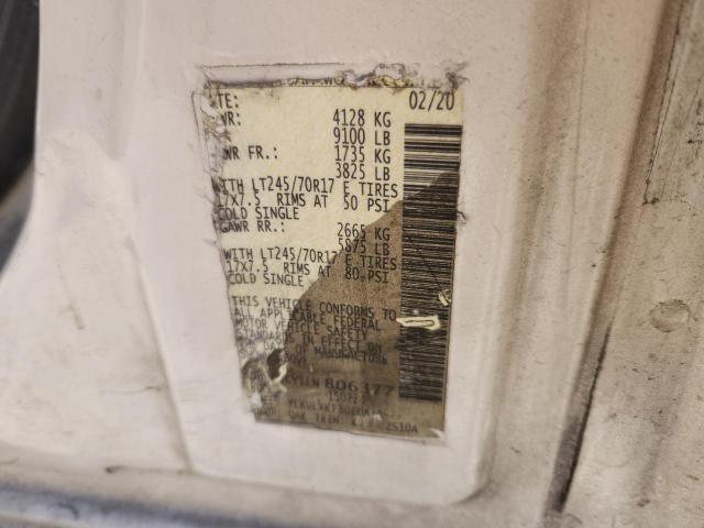 2020 Nissan Nv მანქანა იყიდება აუქციონზე, vin: 1N6BF0KY1LN806377, აუქციონის ნომერი: 82343415
