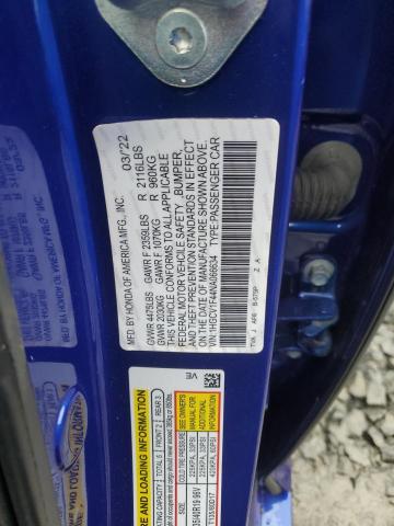 Aukcja sprzedaży 2021 Honda Accord, vin: NJ2429E, numer aukcji: 64488505