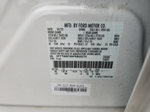 Aukcja sprzedaży 2023 Ford Maverick, vin: 3FTTW8F99PRB00270, numer aukcji: 82753715