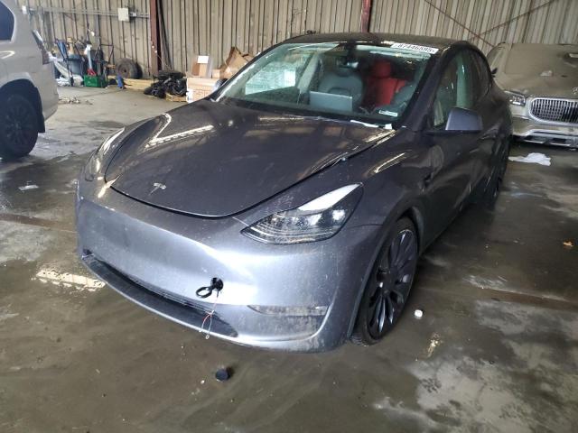 2022 Tesla Model Y მანქანა იყიდება აუქციონზე, vin: 7SAYGDEF8NF511955, აუქციონის ნომერი: 87446595