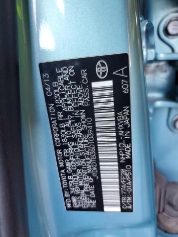 Aukcja sprzedaży 2013 Toyota Prius C, vin: JTDKDTB36D1039410, numer aukcji: 85960085
