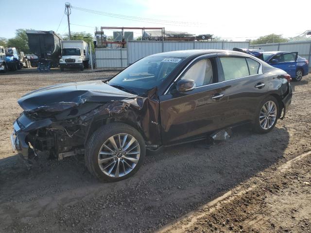Aukcja sprzedaży 2018 Infiniti Q50 Luxe, vin: JN1EV7AP1JM359124, numer aukcji: 82424555
