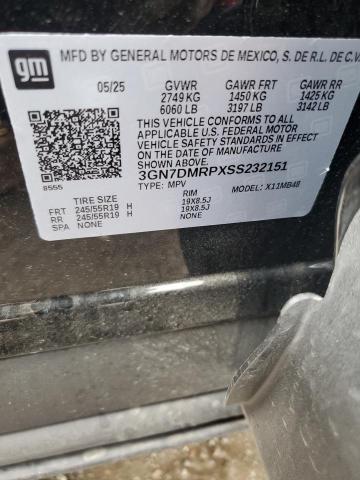 2025 Chevrolet Equinox მანქანა იყიდება აუქციონზე, vin: 3GN7DMRPXSS232151, აუქციონის ნომერი: 86479405
