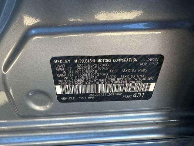 Aukcja sprzedaży 2018 Mitsubishi Outlander, vin: JA4J24A51JZ031362, numer aukcji: 86651965