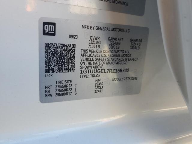 Продажа на аукционе авто 2024 Gmc Sierra, vin: 1GTUUGEL7RZ156742, номер лота: 86142455