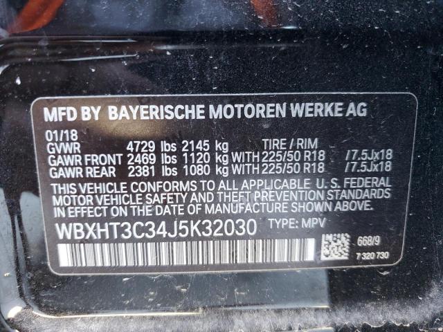 Продажа на аукционе авто 2018 Bmw X1, vin: WBXHT3C34J5K32030, номер лота: 86829035