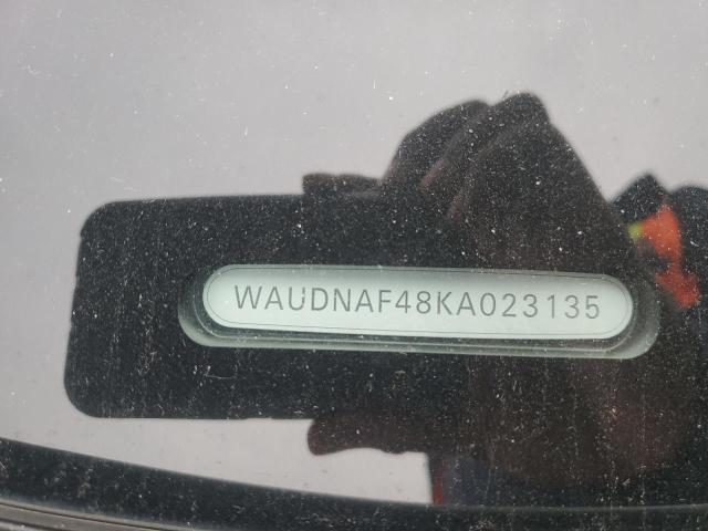 85330835 :رقم المزاد ، WAUDNAF48KA023135 vin ، 2019 Audi A4 Premium مزاد بيع