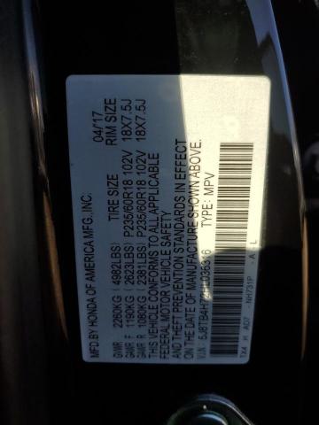 Aukcja sprzedaży 2017 Acura Rdx Advanc, vin: 5J8TB4H72HL036316, numer aukcji: 90370465