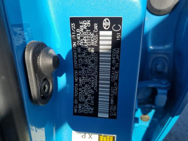 Продаж на аукціоні авто 2024 Toyota Gr Corolla, vin: JTNABAAE5RA010007, номер лоту: 87112095