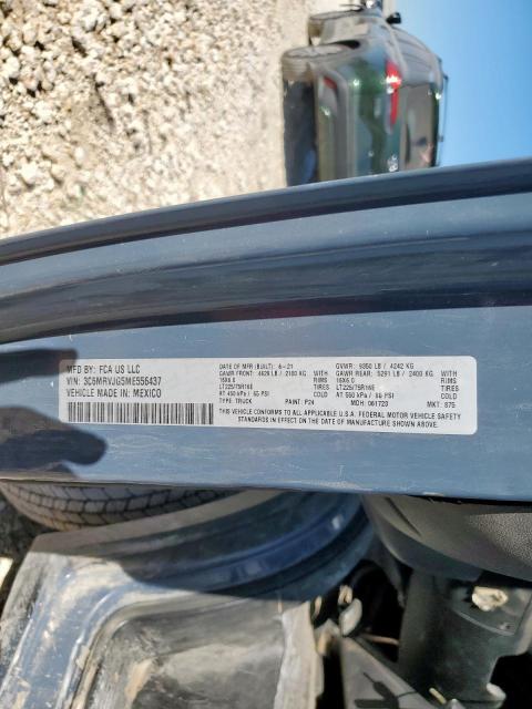 Продаж на аукціоні авто 2021 Ram Promaster 3500, vin: 3C6MRVJG5ME556437, номер лоту: 90604685