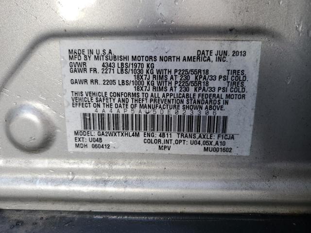 Продаж на аукціоні авто 2013 Mitsubishi Outlander Sport, vin: 4A4AP5AU5DE023306, номер лоту: 90707715