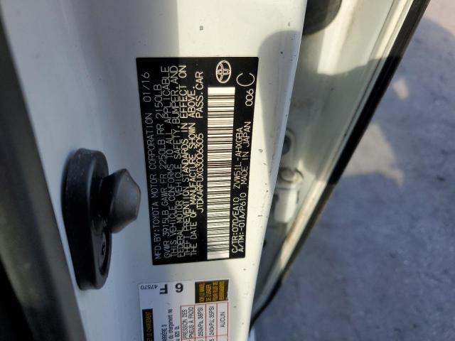 85284665 :رقم المزاد ، JTDKARFUXG3006305 vin ، 2016 Toyota Prius مزاد بيع