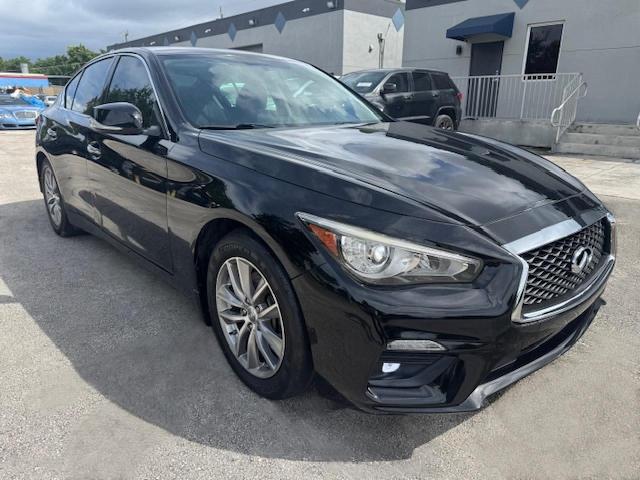 86128865 :رقم المزاد ، JN1EV7AP1MM701174 vin ، 2021 Infiniti Q50 Pure مزاد بيع