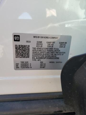 2025 Buick Encore Gx მანქანა იყიდება აუქციონზე, vin: KL4AMBSP3SB022896, აუქციონის ნომერი: 82567265