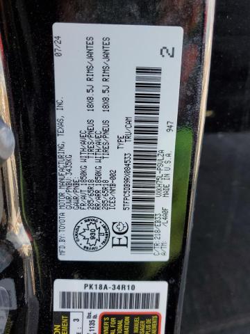 Продажа на аукционе авто 2024 Toyota Tundra, vin: 5TFPC5DB9RX084533, номер лота: 85119585