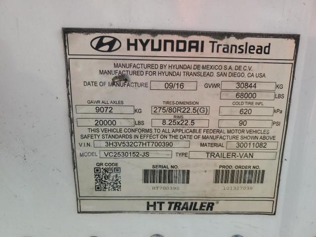 Продажа на аукционе авто 2017 Hyun Unknown, vin: 3H3V532C7HT700390, номер лота: 82073425