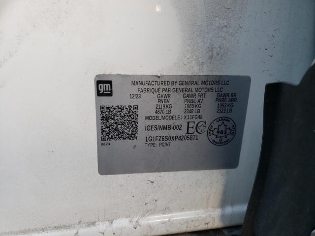 89932025 :رقم المزاد ، 1G1FZ6S0XP4205871 vin ، 2023 Chevrolet Bolt Euv مزاد بيع