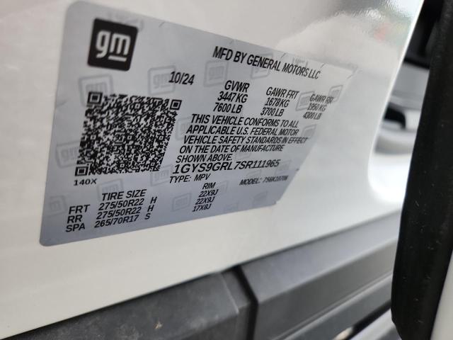 Продажа на аукционе авто 2025 Cadillac Escalade S, vin: 1GYS9GRL7SR111965, номер лота: 84946365
