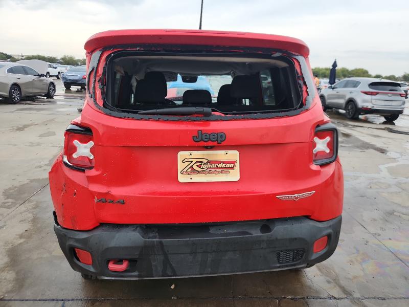 2016 Jeep Renegade T მანქანა იყიდება აუქციონზე, vin: ZACCJBCT8GPC59531, აუქციონის ნომერი: 89526705