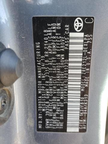 89522785 :رقم المزاد ، 5YFEPRAE1LP011230 vin ، 2020 Toyota Corolla Le مزاد بيع