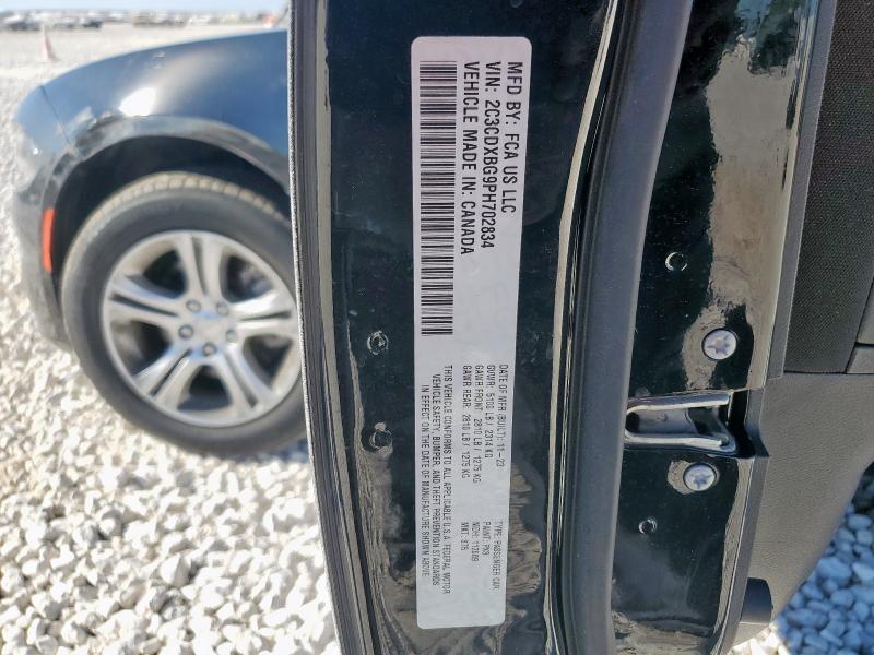 82458785 :رقم المزاد ، 2C3CDXBG9PH702834 vin ، 2023 Dodge Charger Sxt مزاد بيع