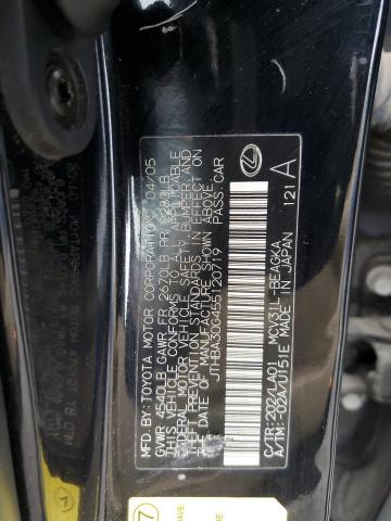 Aukcja sprzedaży 2005 Lexus Es 330, vin: JTHBA30G455120719, numer aukcji: 84999545