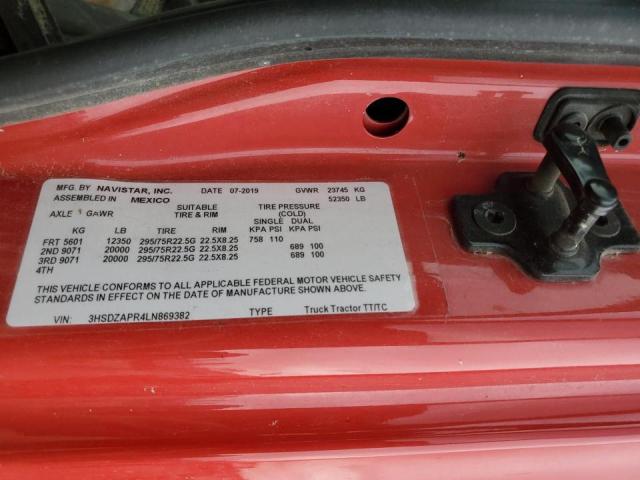 Aukcja sprzedaży 2020 International Lt625, vin: 3HSDZAPR4LN869382, numer aukcji: 84735565
