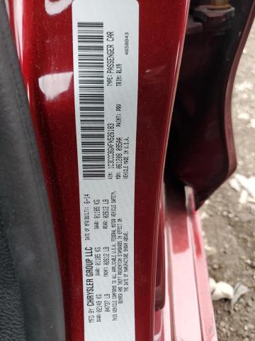Aukcja sprzedaży 2015 Chrysler 200 S, vin: 1C3CCCBGXFN526183, numer aukcji: 82420235