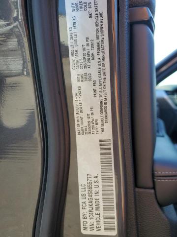 89712505 :رقم المزاد ، 1C4RJKAG4S8655777 vin ، 2025 Jeep Grand Cher مزاد بيع