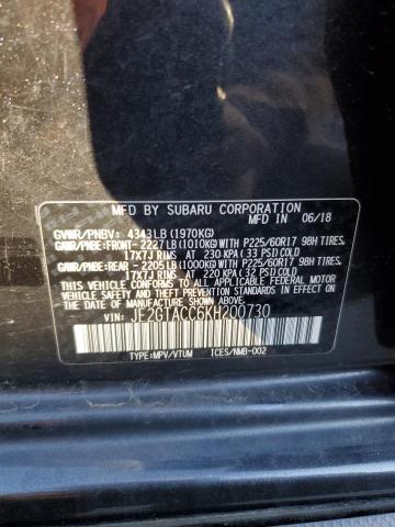 Продажа на аукционе авто 2019 Subaru Crosstrek, vin: JF2GTACC6KH200730, номер лота: 90237665