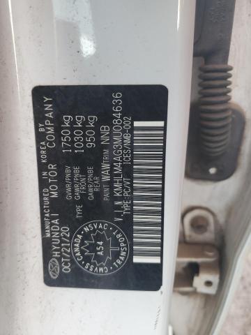 Aukcja sprzedaży 2021 Hyundai Elantra, vin: KMHLM4AG3MU084636, numer aukcji: 87244685