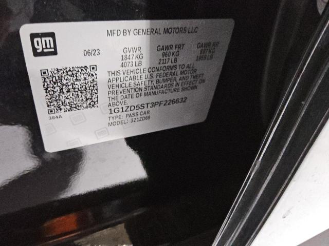 Продажа на аукционе авто 2023 Chevrolet Malibu Lt, vin: 1G1ZD5ST2PF228632, номер лота: 85840845