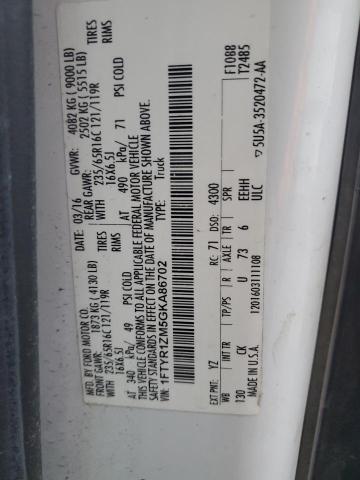 Aukcja sprzedaży 2016 Ford Transit, vin: 1FTYR1ZM5GKA86702, numer aukcji: 87466975