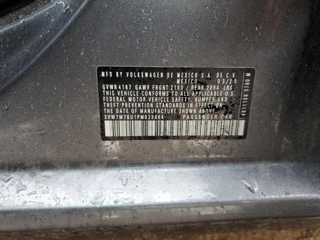 Aukcja sprzedaży 2023 Volkswagen Jetta Se, vin: 3VW7M7BU1PM028664, numer aukcji: 82230075