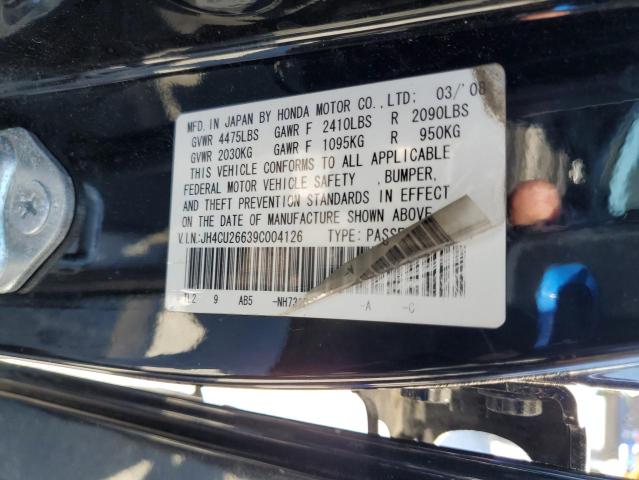 Aukcja sprzedaży 2009 Acura Tsx, vin: JH4CU26639C004126, numer aukcji: 84420115