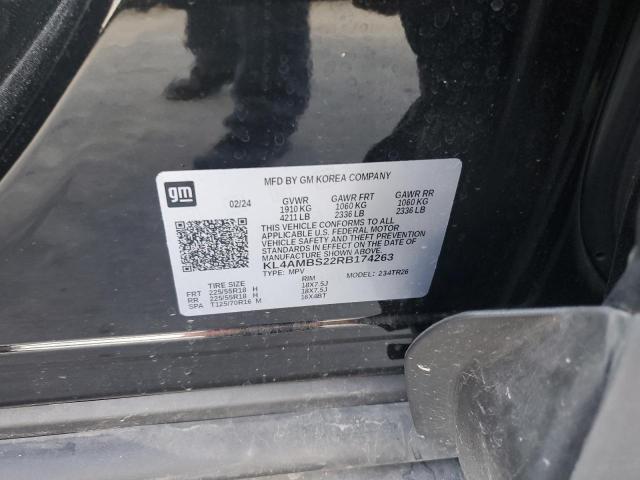 86253685 :رقم المزاد ، KL4AMBS22RB174263 vin ، 2024 Buick Encore Gx مزاد بيع