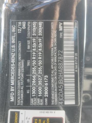 Продаж на аукціоні авто 2017 Mercedes-benz Gle, vin: 4JGDA5JB0HA887872, номер лоту: 81829365