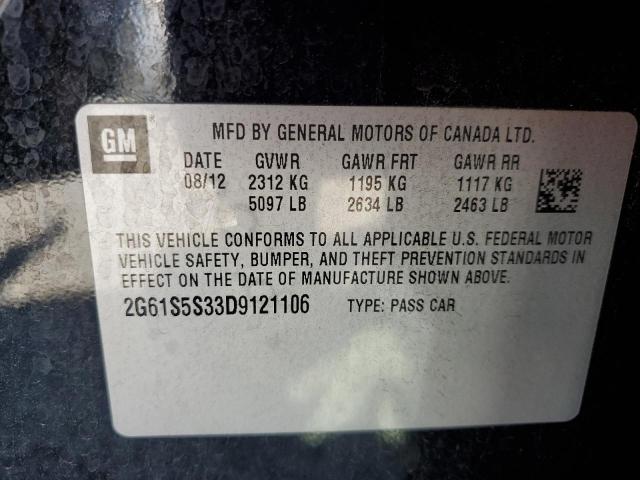 Aukcja sprzedaży 2013 Cadillac Xts, vin: 2G61S5S33D9121106, numer aukcji: 89683205