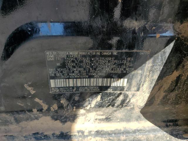 Auction sale of the 2011 Toyota Rav4, vin: 2T3ZF4DV3BW081898, lot number: 86101395