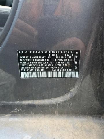85901995 :رقم المزاد ، 3VWL17AJ2EM384813 vin ، 2014 Volkswagen Jetta Sel مزاد بيع