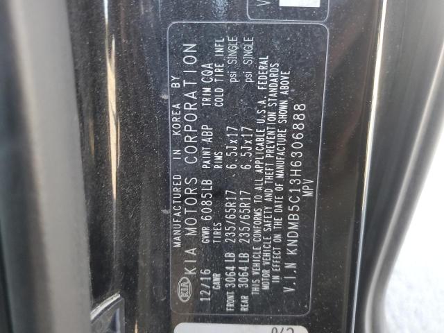 Aukcja sprzedaży 2017 Kia Sedona Lx, vin: KNDMB5C13H6306888, numer aukcji: 87059695