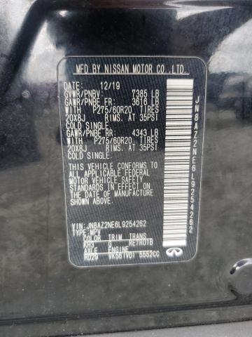Продаж на аукціоні авто 2020 Infiniti Qx80 Luxe, vin: JN8AZ2NE6L9254262, номер лоту: 85567845