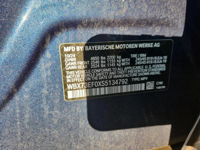 Продаж на аукціоні авто 2025 Bmw X1 Xdrive2, vin: WBX73EF0XS5134792, номер лоту: 85560055