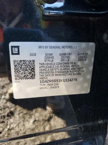 Aukcja sprzedaży 2019 Buick Lacrosse, vin: 1G4ZR5SS1KU114279, numer aukcji: 85319155
