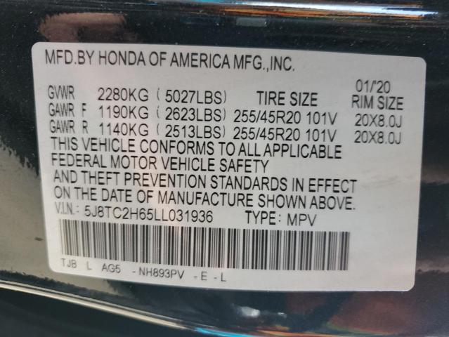 Aukcja sprzedaży 2020 Acura Rdx A-spec, vin: 5J8TC2H65LL031936, numer aukcji: 87210475