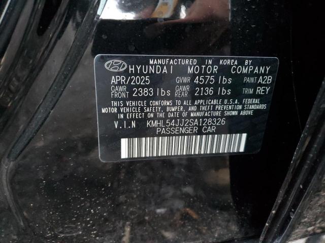 87026985 :رقم المزاد ، KMHL54JJ2SA128326 vin ، 2025 Hyundai Sonata Hyb مزاد بيع