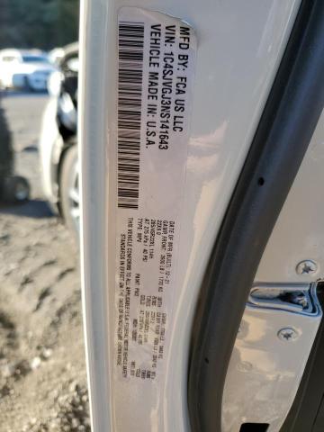 90548255 :رقم المزاد ، 1C4SJVGJ3NS141643 vin ، 2022 Jeep Grand Wago مزاد بيع